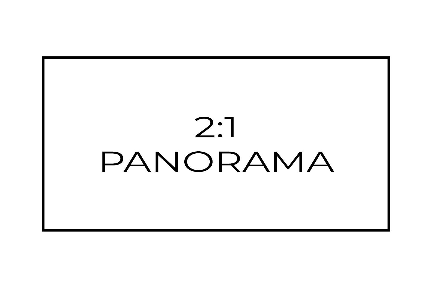 Panorama 2:1