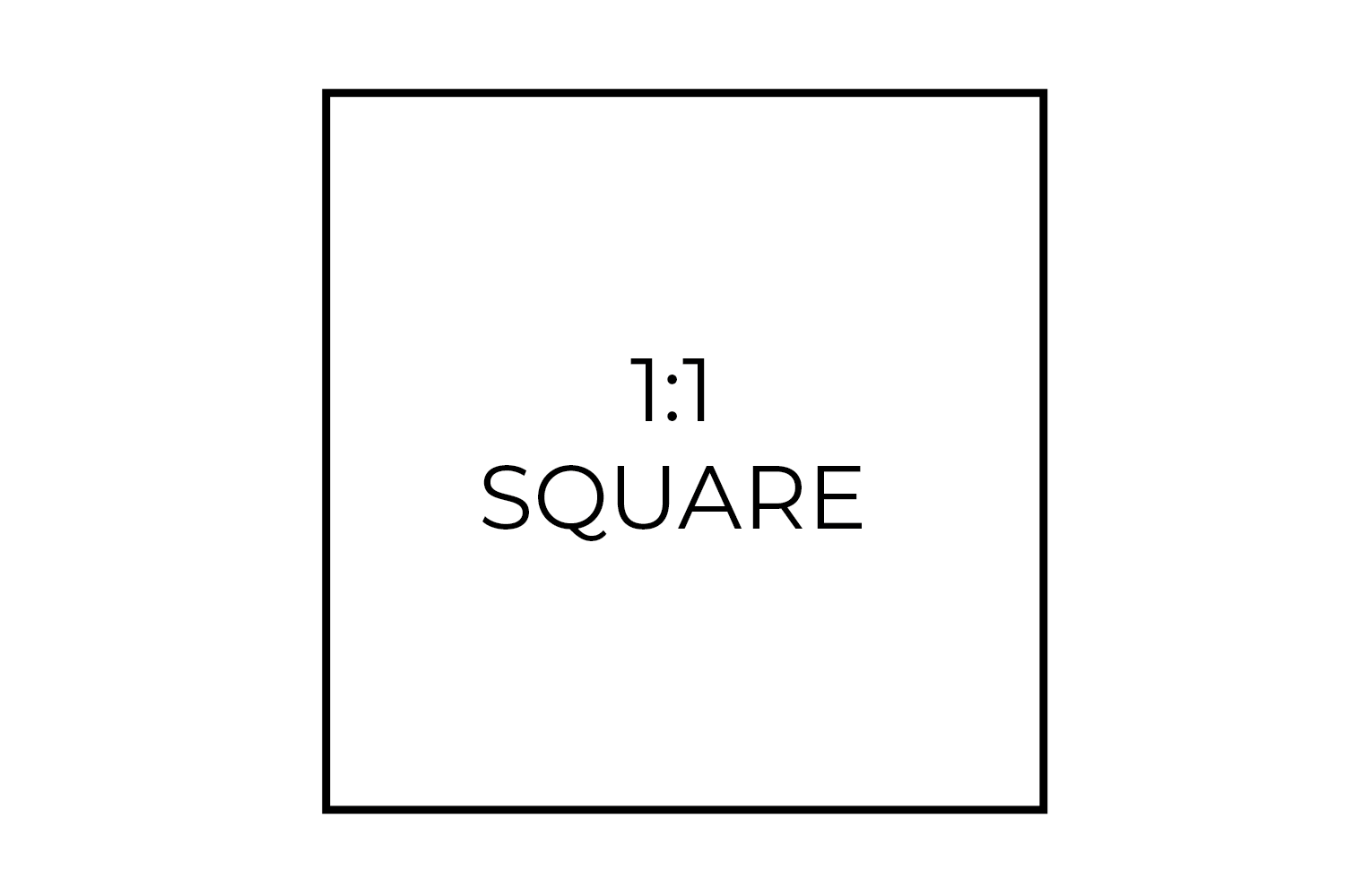 Square 1:1